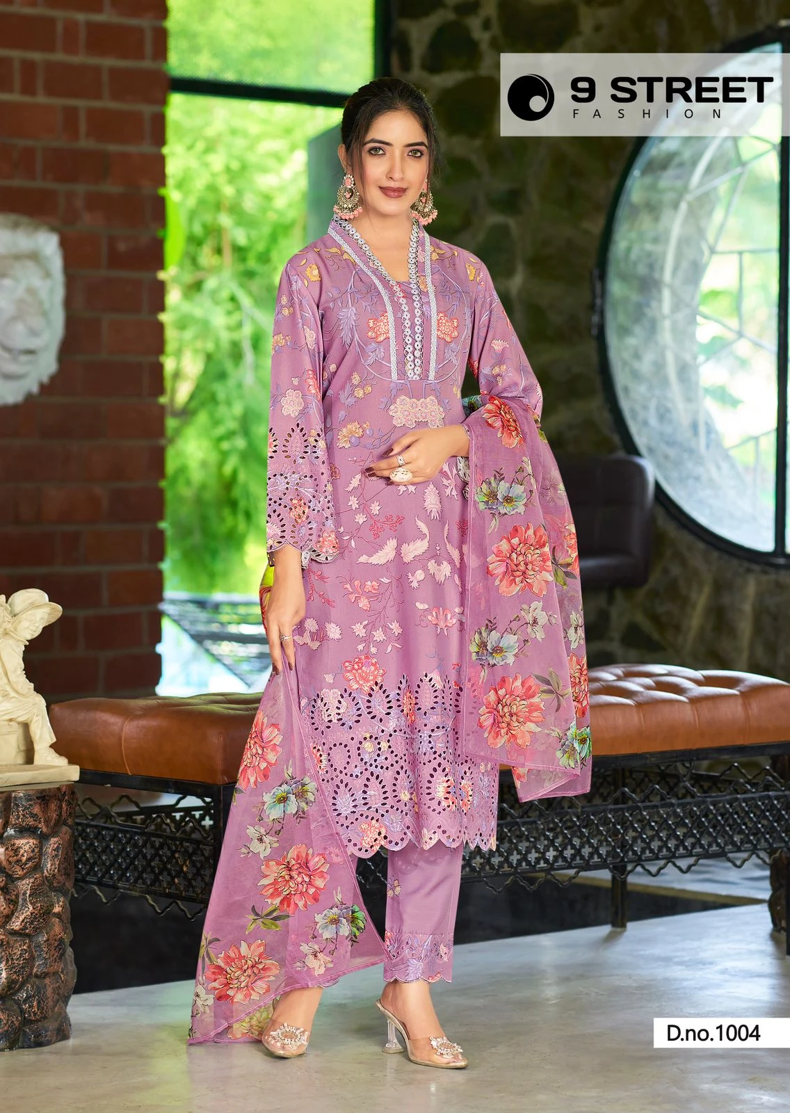 9Street Deliza Poly Viscose Wholesale Readymade Salwar Suit Catalog — Wholesale Readymade Suit, MPA wholesale from Surat — view 2